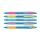 Golyóstoll nyomógombos vegyes színek 0,7mm Antilop Super Smooth írásszín kék
