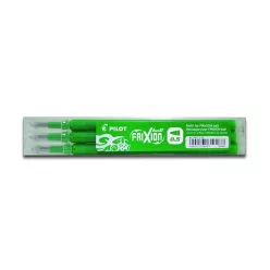  Rollertoll betét golyóméret 0,5mm, 3 db/csom Pilot Frixion Ball, írásszín zöld
