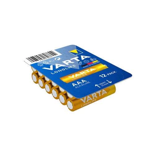 Elem AAA mikro LR03 Longlife BigBox 12 db/csomag, Varta