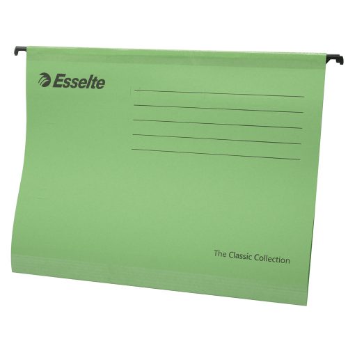 Függőmappa A4, karton Esselte Classic 90318, zöld