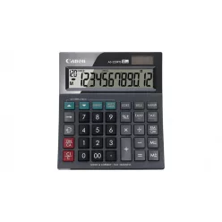   Számológép asztali 12 számjegy, döntött kijelző, Canon, AS-220RTS