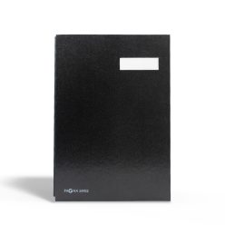   Aláírókönyv, 20lap, A4 Pagna 24192 műanyag borító fekete