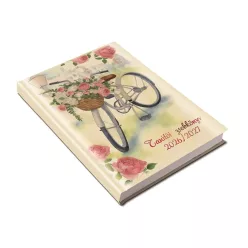   Tanítói zsebkönyv A5, műbőr 145mmx205mm, fehér lapokkal bicikli 2026/2027 Realsystem