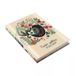   Tanítói zsebkönyv A5, műbőr 145mmx205mm, fehér lapokkal madár 2026/2027 Realsystem