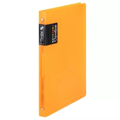   Gyűrűskönyv A4, 4 gyűrűs 2cm gerinc PP, Karton P+P Opaline narancs