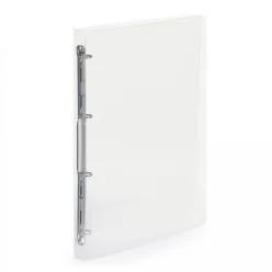   Gyűrűskönyv A4, 4 gyűrűs 2cm gerinc áttetsző PP, Karton P+P Lines transzparens