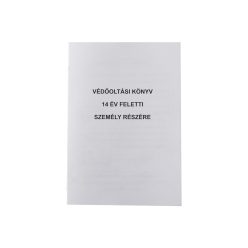   Védőoltási könyv 14 év feletti személy részére 8 lapos füzet C.3337-11