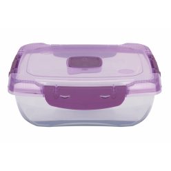   Ételtároló doboz 1 literes csatos és szelepes mikrós-fagyasztós_lányos színek