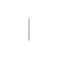 Golyóstoll 0,7mm, fém test, Zebra F-xMD, írásszín kék