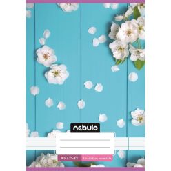   Füzet, A5, 4. osztályos vonalas, 21-32, Cuki minták, I., 16 db/csomag Nebulo