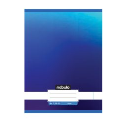   Füzet, A4, sima, 80-32, Monochrome és Gradient minták II., 12 db/csomag Nebulo