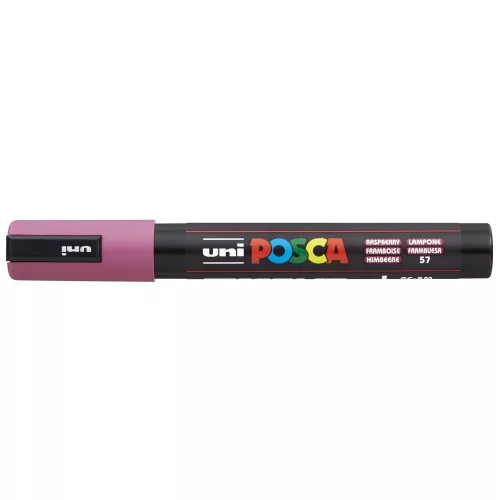 Dekormarker 1,8-2,5mm, Uni Posca PC-5M málna