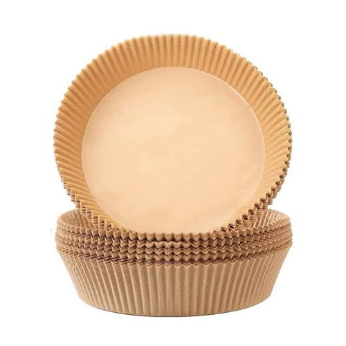 Sütőpapír Air Fryer forrólevegős sütőbe kerek D 16 cm 50 db/csomag