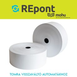   Hőpapír 58mm széles, 450fm hosszú, cséve 25mm, BPA mentes nyomatlan, TOMRA MOHU visszaváltó gépekhez
