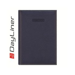   Határidőnapló Sherwood B5 heti, krémszínű lapokkal kék Dayliner 2026.