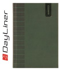   Tárgyalási napló Tucson B5 napló, fehér lapokkal zöld Dayliner 2026.