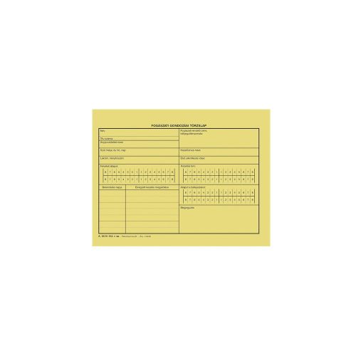 Fogászati röntgen tasak A6, A.3510-156