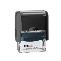 BéLYEGZO C20 COLOP FEKETE áTLáTSZó HáZ/KéK PáRNA
