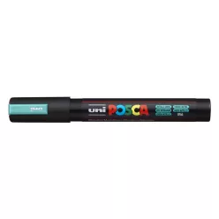 Dekormarker 1,8-2,5mm, Uni Posca PC-5M metál zöld