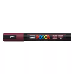 Dekormarker 1,8-2,5mm, Uni Posca PC-5M vörösbor