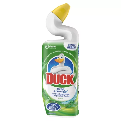 WC tisztító fertőtlenítő gél 750 ml Duck Deep Action Fenyő