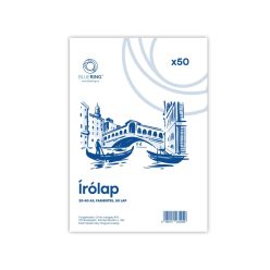 Írólap A5, 20-50 famentes borítékos 50lap Bluering®