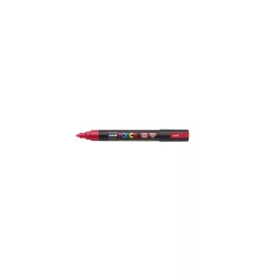 Dekormarker 1,8-2,5mm, Uni Posca PC-5M fluor piros