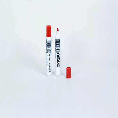Táblamarker 2-3mm, kúpos Nebulo piros