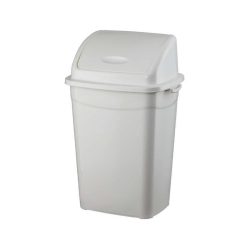   Szemetes kuka billenő fedéllel műanyag 9 literes fehér UP116
