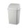 Szemetes kuka billenő fedéllel műanyag 9 literes fehér UP116