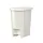 Szemetes kuka pedálos műanyag 40 literes fehér UP402-001