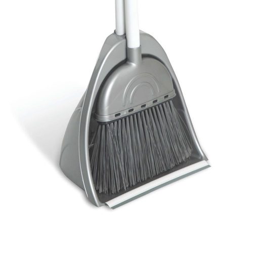 Szemetes lapát műanyag álló + partvis UP752