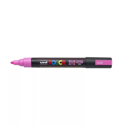 Dekormarker 1,8-2,5mm, Uni-Posca PC-5MR fluor rózsaszín