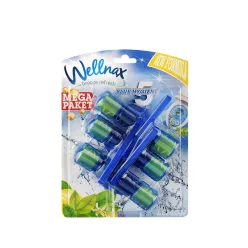 WC illatosító 3 x 50 g Wellnax Water Lemon