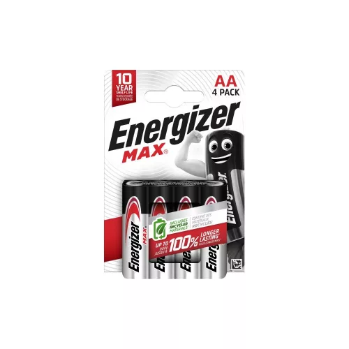 Elem AA ceruza LR06 Max 4 db/csomag, Energizer