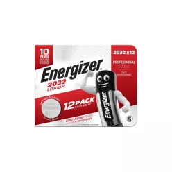 Elem gombelem CR2032 lítium 12 db/csomag, Energizer
