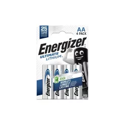 Elem AA ceruza LR06 Ultimate Lítium 4 db/csomag, Energizer