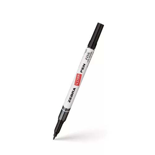 Alkoholos marker 1,5 mm, kúpos Zebra Name Pen Fine írásszín fekete