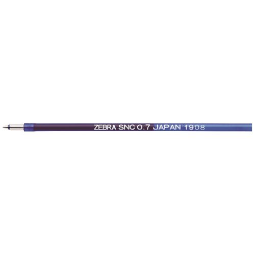 Tollbetét  0,7 mm, Zebra SNC, kék