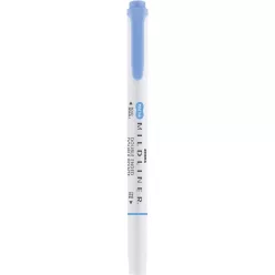   Szövegkiemelő 1,0/3,5 mm, kétvégű Zebra Mildliner Cool & Refined kék