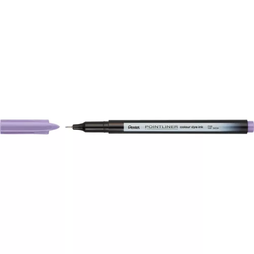 Rostirón, tűfilc 0,4mm, Pentel Pointliner levendula