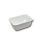 Elviteles doboz - szögletes alj PP 1000 ml 50 db/csomag fehér