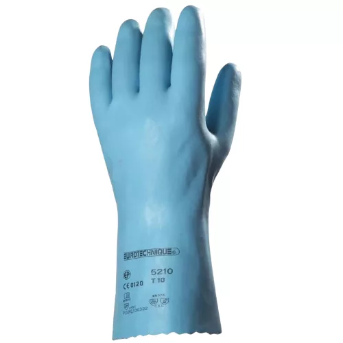 Gumikesztyű vegyszerálló latex méret: 7-es hossz 30 cm EP_520610 kék