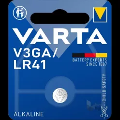 Gombelem V3GA/LR41 1 db/csomag, Varta