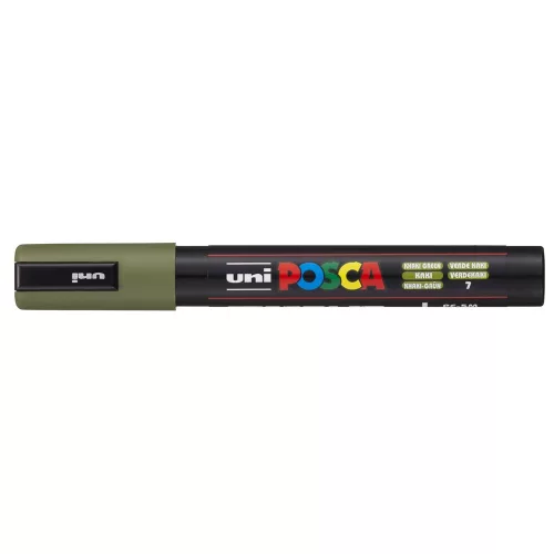 Dekormarker 1,8-2,5mm, Uni Posca PC-5M khaki