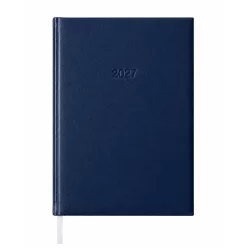   Határidőnapló agenda Standard B/5, heti fehér lapokkal kék Bluering® 2027.