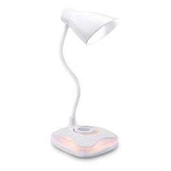 Asztali LED lámpa, USB, 3,2W, 4000K, AVIDE, fehér