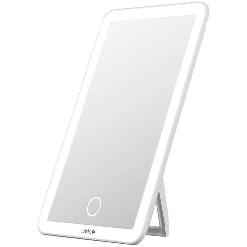 Világítós sminktükör, LED, 3,5W, AVIDE, adapterrel