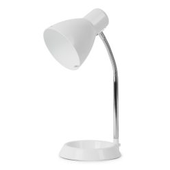 Asztali lámpa, Basic, O-talpas, 11W, AVIDE, fehér