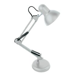   Asztali lámpa, Basic Vintage, műanyag, max. 60W, AVIDE, fehér